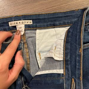 Alice & Olivia boot cut jean